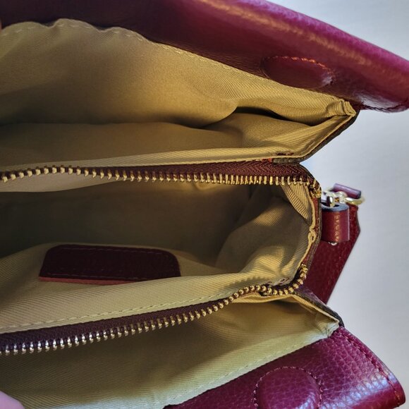 NWT [Roberta Firenze] Handmade in Italy Leather Vale Bag - Picture 10 of 15